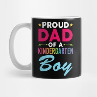 Proud Dad Of A Kindergarten Boy Mug